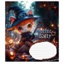 Зошит Школярик Gothic cats 12 аркушів клітинка (012-3531K)