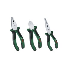 Плоскогубці Bosch набір 3 шт, комбіновані, подовжені, бокорізи (1.600.A02.C0S)