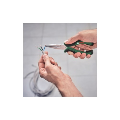 Плоскогубці Bosch набір 3 шт, комбіновані, подовжені, бокорізи (1.600.A02.C0S)