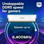 Модуль пам'яті для комп'ютера DDR5 32GB (2x16GB) 6400 MHz Pro Overclocking White Micron (CP2K16G64C38U5W)