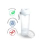 Шейкер спортивний SmartShake Slim 500ml Pure White (10253301)