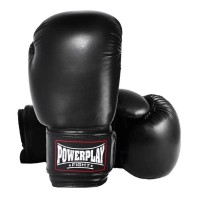 Боксерські рукавички PowerPlay 3004 Classic Чорні 8 унцій (PP_3004_8oz_Black)
