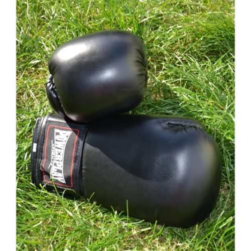 Боксерські рукавички PowerPlay 3004 Classic Чорні 8 унцій (PP_3004_8oz_Black)