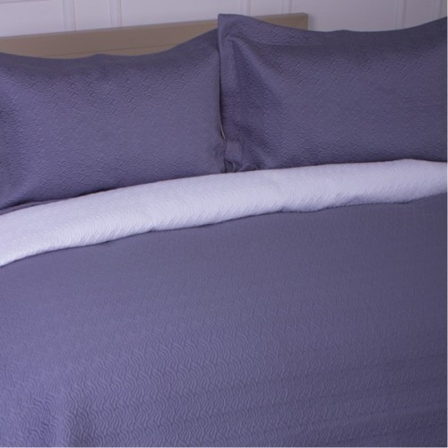 Покривало MirSon набір Imperial Grey Line покривало 240х260 см + наволочки 50х70 см х 2 шт (2200007178087)