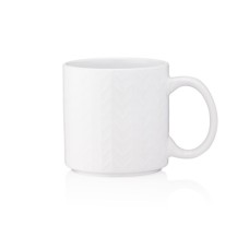 Чашка Ardesto Francesca 360 мл White (AR3482WH)