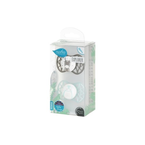 Пустушка Nuvita Air55 Explore 0m+ ортодонтична (NV7066N)