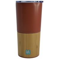 Термокружка Line Art Mao 500 мл світло-коричневий/бамбуковий (20201LA-18)
