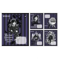 Зошит Yes Wednesday Таємничі уроки А5 48 аркушів клітинка (768269)