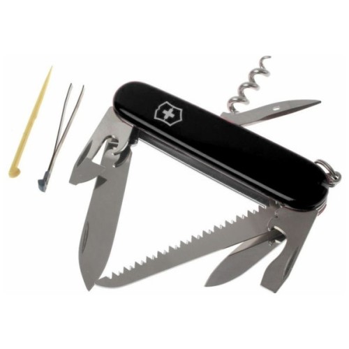 Ніж Victorinox Camper 91 мм Чорний (1.3613.3)
