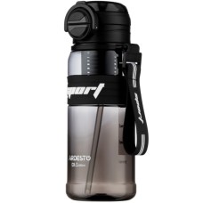 Пляшка для води Ardesto Urban 850мл, пластик, чорний (AR2285UB)