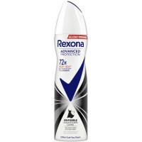 Антиперспірант Rexona Невидимий на чорному і білому 72 години 150 мл (8720181450419)