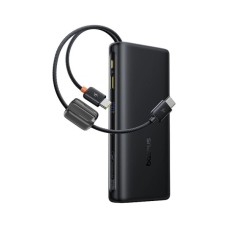 Батарея універсальна Baseus 25000mAh EnerFill FC41 145W Digital Display Built-in Dual USB-C Cable (E0028H03)
