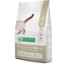 Сухий корм для кішок Nature's Protection Sterilised Junior Poultry with krill 2 кг (NPS45773)