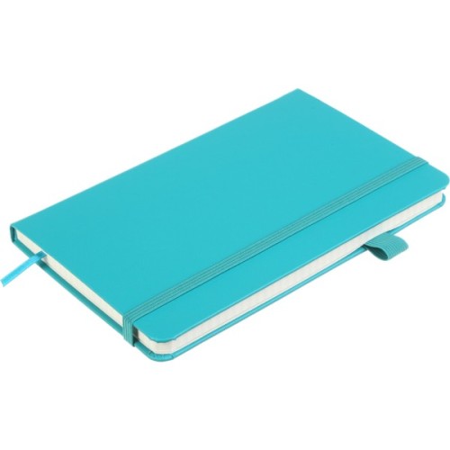 Книга записна Buromax Etalon 125x195 мм 96 аркушів в клітинку обкладинка зі штучної шкіри Бірюзова (BM.291160-06)