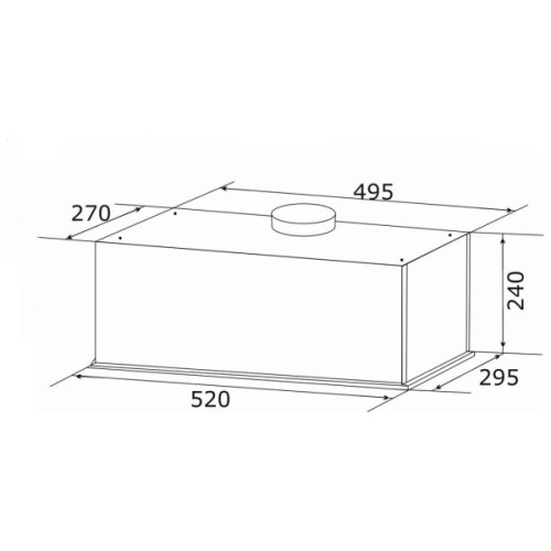 Витяжка кухонна GRANADO Palamos 4613-1200 White glass (GCH4613120055)