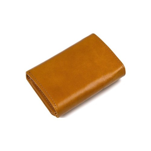 Гаманець Vintage Шкіряний Рудий (14597)