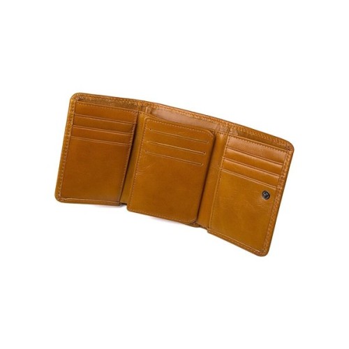 Гаманець Vintage Шкіряний Рудий (14597)