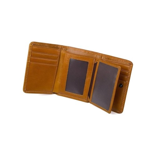 Гаманець Vintage Шкіряний Рудий (14597)