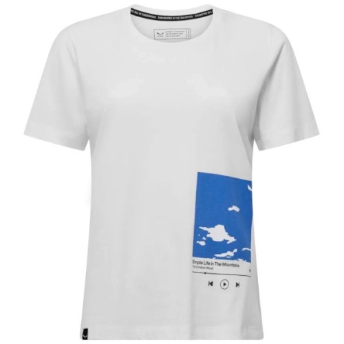 Футболка Salewa Eagle Cover T-Shirt W 29103 0060 - 40/34 - білий (013.012.1388)