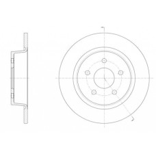 Гальмівний диск REMSA 61459.00