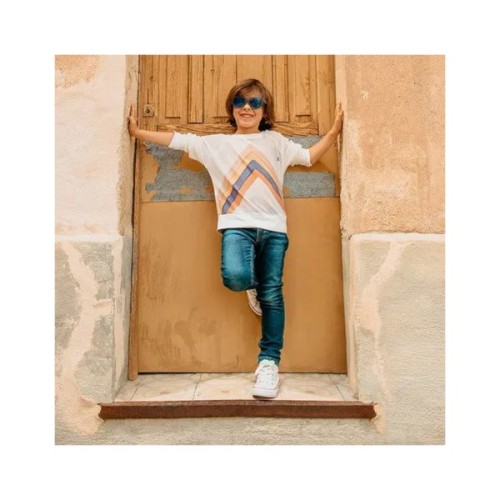 Дитячі сонцезахисні окуляри Suavinex зі стрічкою, напівкругла форма, 3-8 років, зелені (308552)