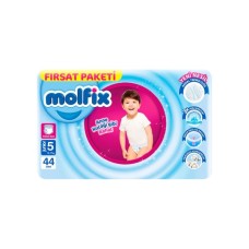 Підгузки Molfix Трусики 5 junior 12-17 кг 44 шт (8690536833276)