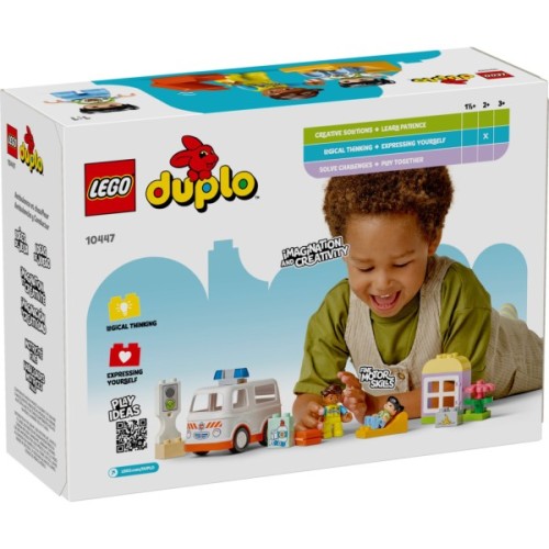 Конструктор LEGO DUPLO Town Швидка допомога та водій (10447)