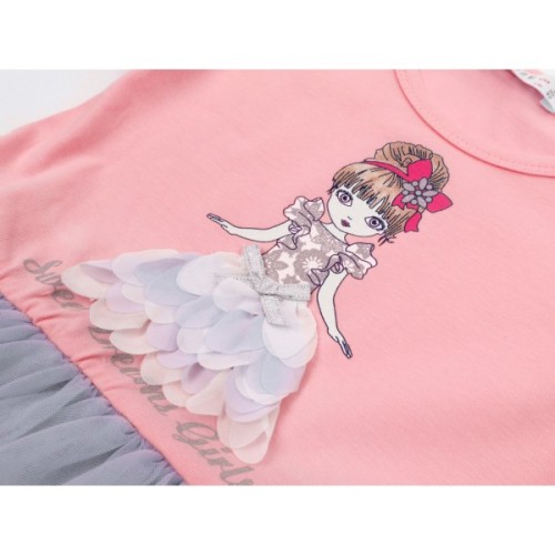 Плаття дитяче Breeze з принцесою (13380-98G-peach)