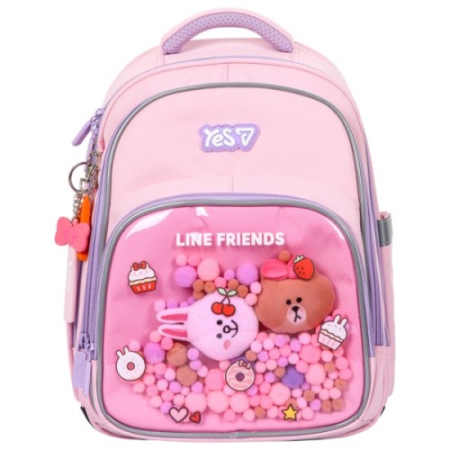 Рюкзак шкільний Yes Line Friends Dreamy S-91M напівкаркасний (550247)