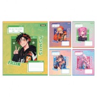 Зошит 1 вересня Follow Anime А5 12 аркушів клітинка (768119)