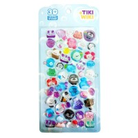 Стікер-наклейка Tiki Wiki Набір 3D-наліпок серії Crystal – Тікі море S2 (25ESE009-08)