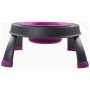 Посуд для собак Dexas Миска одинарна на складній підставці-велика 960 мл пурпурна (0084297309107)