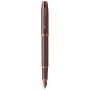 Ручка пір'яна Parker IM 17 Professionals Monochrome Burgundy  FP F (28 311)