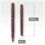 Ручка пір'яна Parker IM 17 Professionals Monochrome Burgundy  FP F (28 311)