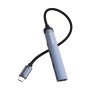 Концентратор ColorWay USB-C 4-in-1 USB-C2.0х3/USB3.0 (CW-HUB07)