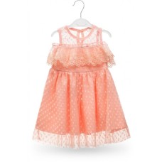 Плаття дитяче Breeze з мереживом (14316-98G-peach)