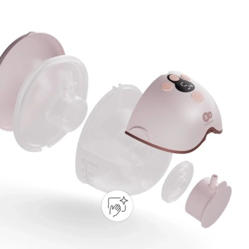 Молоковідсмоктувач Kinderkraft електричний MamaFlow Pink (5902533931101)