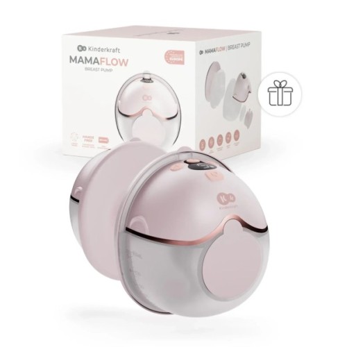 Молоковідсмоктувач Kinderkraft електричний MamaFlow Pink (5902533931101)