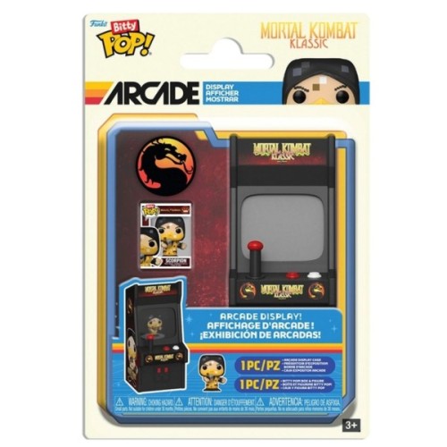 Ігровий набір Funko Pop Bitty POP! Arcade серії Mortal Combat - Скорпіон (91394)