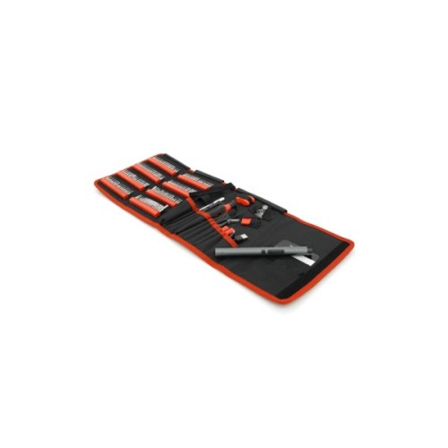 Викрутка акумуляторна Voltronic 144 в 1, тримач 180мм, біти T3, магнітні, алюміній, Box (YT-144-1-T3)