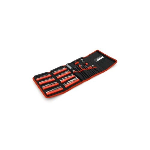Викрутка акумуляторна Voltronic 144 в 1, тримач 180мм, біти T3, магнітні, алюміній, Box (YT-144-1-T3)