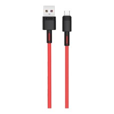Дата кабель USB 2.0 AM to Micro 5P 1.0m 5A red XO (NB166-M-1-RD)