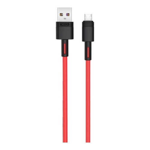 Дата кабель USB 2.0 AM to Micro 5P 1.0m 5A red XO (NB166-M-1-RD)
