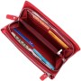 Гаманець ST Leather З натуральної шкіри Червоний (22526)