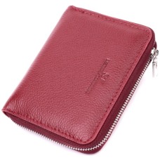 Гаманець ST Leather Шкіряний Бордовий (19491)