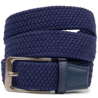 Ремінь Vintage Текстильний чоловічий Синій (20524)