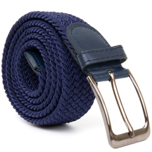 Ремінь Vintage Текстильний чоловічий Синій (20524)