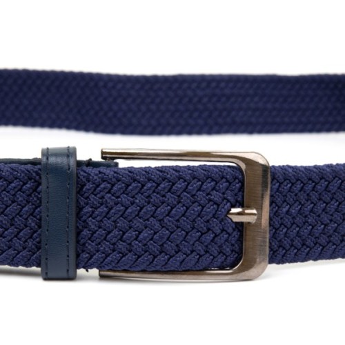 Ремінь Vintage Текстильний чоловічий Синій (20524)