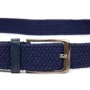 Ремінь Vintage Текстильний чоловічий Синій (20524)