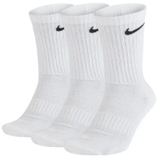 Шкарпетки Nike U NK EVERYDAY CUSH CREW 3PR SX7664-100 42-46 3 пари Білі (888407233883)